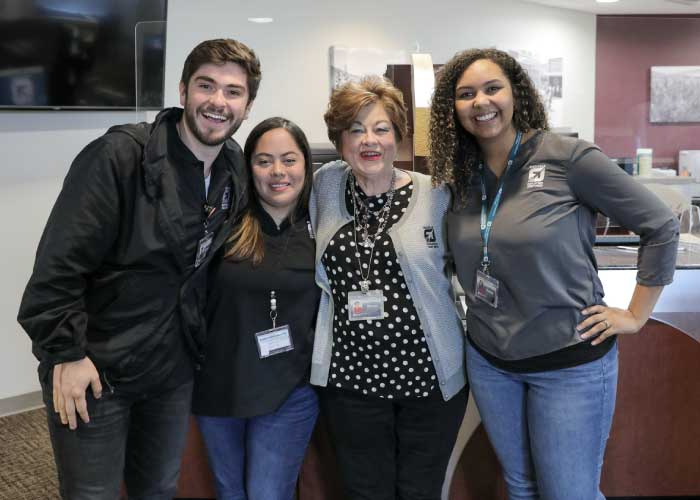 Employees from the Alcoa Branch