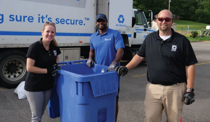 Staff At Shred Day