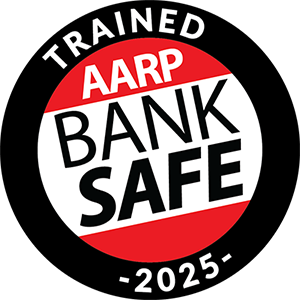 AARP Bank Safe Seal