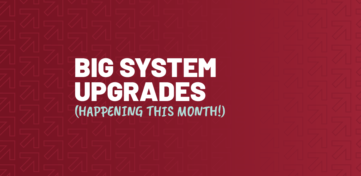 System Upgrade Closing Message