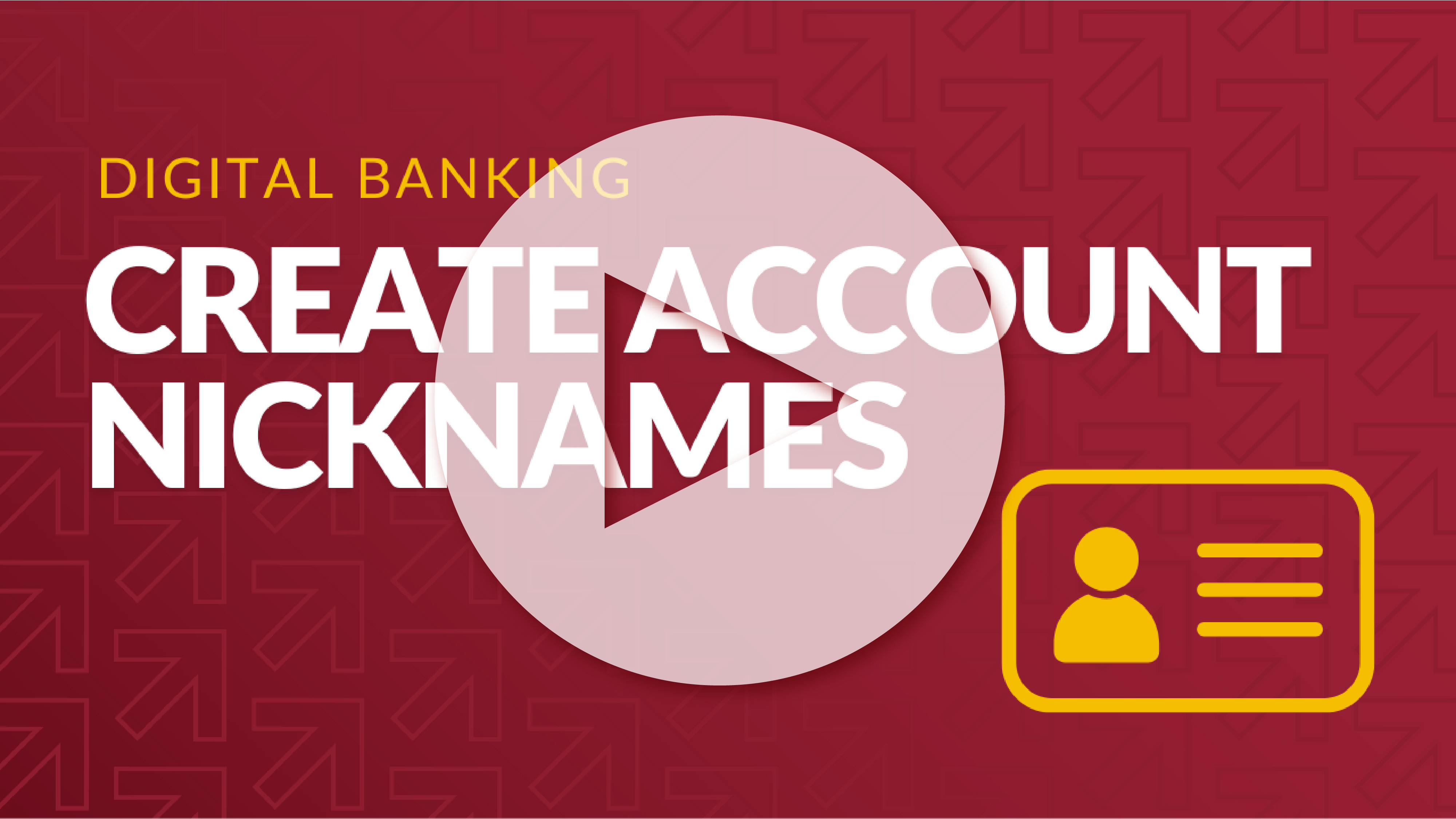 Create account nicknames