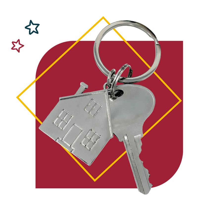 A set of silver keys