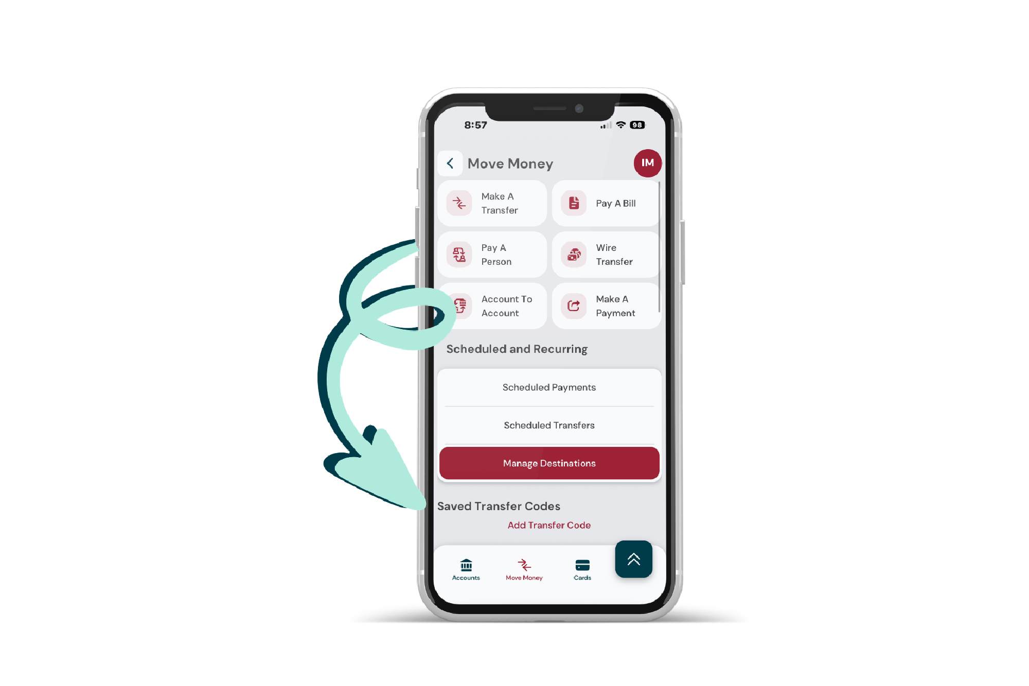 Member to Member Transfer Codes make sending money even easier!