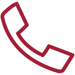 Telephone Red Icon