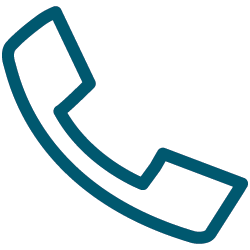 TEAL PHONE ICON Icon
