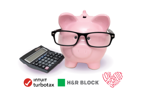 KTVAECU Members get a discount to Turbotax or H&R Block.