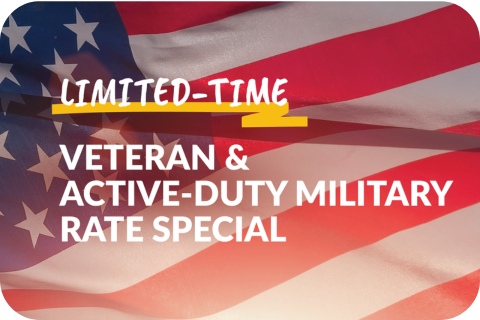 Limited Time Veteran Rate Special