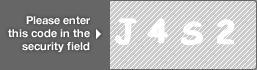 captcha code for visual authentication  letter J number 4 letter S number 2