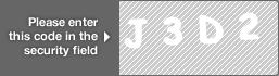 captcha code for visual authentication  letter J number 3 letter D number 2