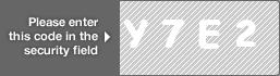 captcha code for visual authentication  letter Y number 7 letter E number 2