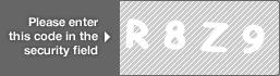 captcha code for visual authentication  letter R number 8 letter Z number 9