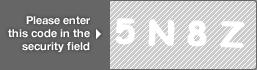 captcha code for visual authentication  number 5 letter N number 8 letter Z