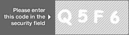 captcha code for visual authentication  letter Q number 5 letter F number 6