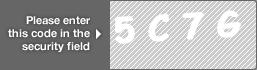 captcha code for visual authentication  number 5 letter C number 7 letter G