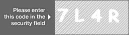 captcha code for visual authentication  number 7 letter L number 4 letter R
