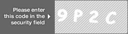 captcha code for visual authentication  number 9 letter P number 2 letter C
