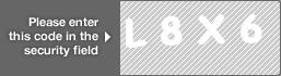 captcha code for visual authentication  letter L number 8 letter X number 6