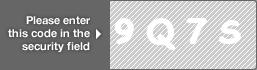 captcha code for visual authentication  number 9 letter Q number 7 letter S