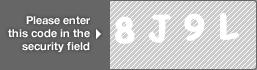 captcha code for visual authentication  number 8 letter J number 9 letter L