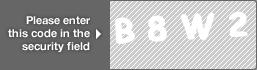 captcha code for visual authentication  letter B number 8 letter W number 2