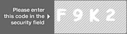 captcha code for visual authentication  letter F number 9 letter K number 2