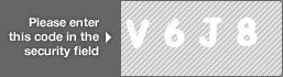 captcha code for visual authentication  letter V number 6 letter J number 8