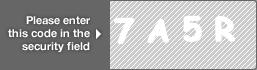 captcha code for visual authentication  number 7 letter A number 5 letter R