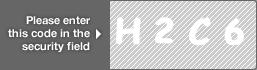 captcha code for visual authentication  letter H number 2 letter C number 6