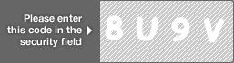 captcha code for visual authentication  number 8 letter U number 9 letter V