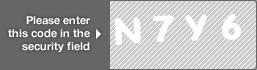 captcha code for visual authentication  letter N number 7 letter Y number 6