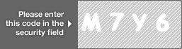 captcha code for visual authentication  letter M number 7 letter Y number 6