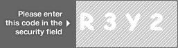 captcha code for visual authentication  letter R number 3 letter Y number 2