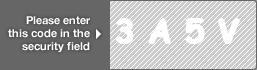 captcha code for visual authentication  number 3 letter A number 5 letter V