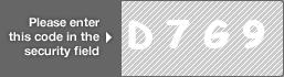 captcha code for visual authentication  letter D number 7 letter G number 9