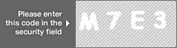 captcha code for visual authentication  letter M number 7 letter E number 3