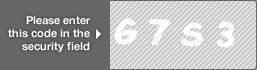 captcha code for visual authentication  letter G number 7 letter S number 3