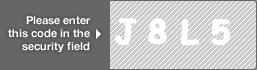 captcha code for visual authentication  letter J number 8 letter L number 5