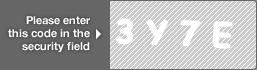 captcha code for visual authentication  number 3 letter Y number 7 letter E
