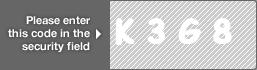 captcha code for visual authentication  letter K number 3 letter G number 8