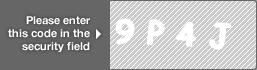 captcha code for visual authentication  number 9 letter P number 4 letter J