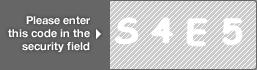 captcha code for visual authentication  letter S number 4 letter E number 5
