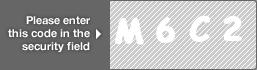 captcha code for visual authentication  letter M number 6 letter C number 2