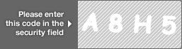 captcha code for visual authentication  letter A number 8 letter H number 5