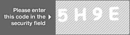 captcha code for visual authentication  number 5 letter H number 9 letter E