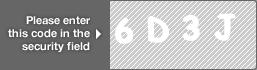 captcha code for visual authentication  number 6 letter D number 3 letter J