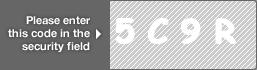 captcha code for visual authentication  number 5 letter C number 9 letter R