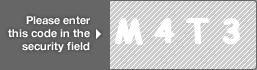 captcha code for visual authentication  letter M number 4 letter T number 3