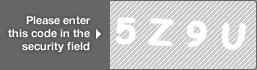 captcha code for visual authentication  number 5 letter Z number 9 letter U