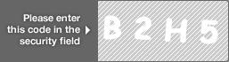 captcha code for visual authentication  letter B number 2 letter H number 5