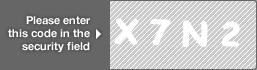 captcha code for visual authentication  letter X number 7 letter N number 2